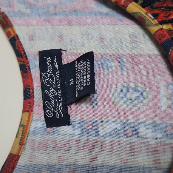 Lucky Brand Aztec Print Tank Dress - Picture 3 of 5